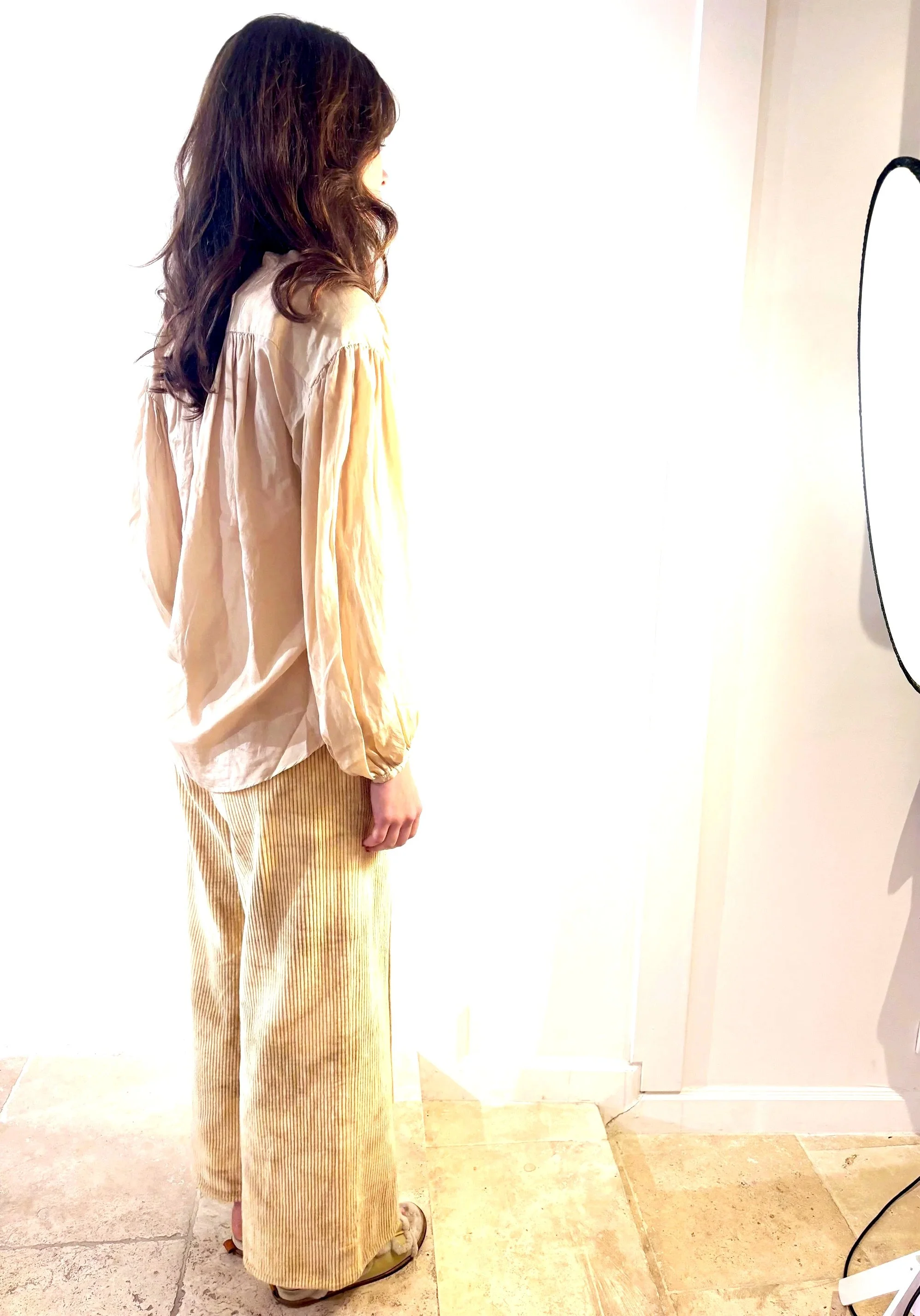 ENRICA+TOKYO+PLEATED+SILK+BLOUSE+BACK