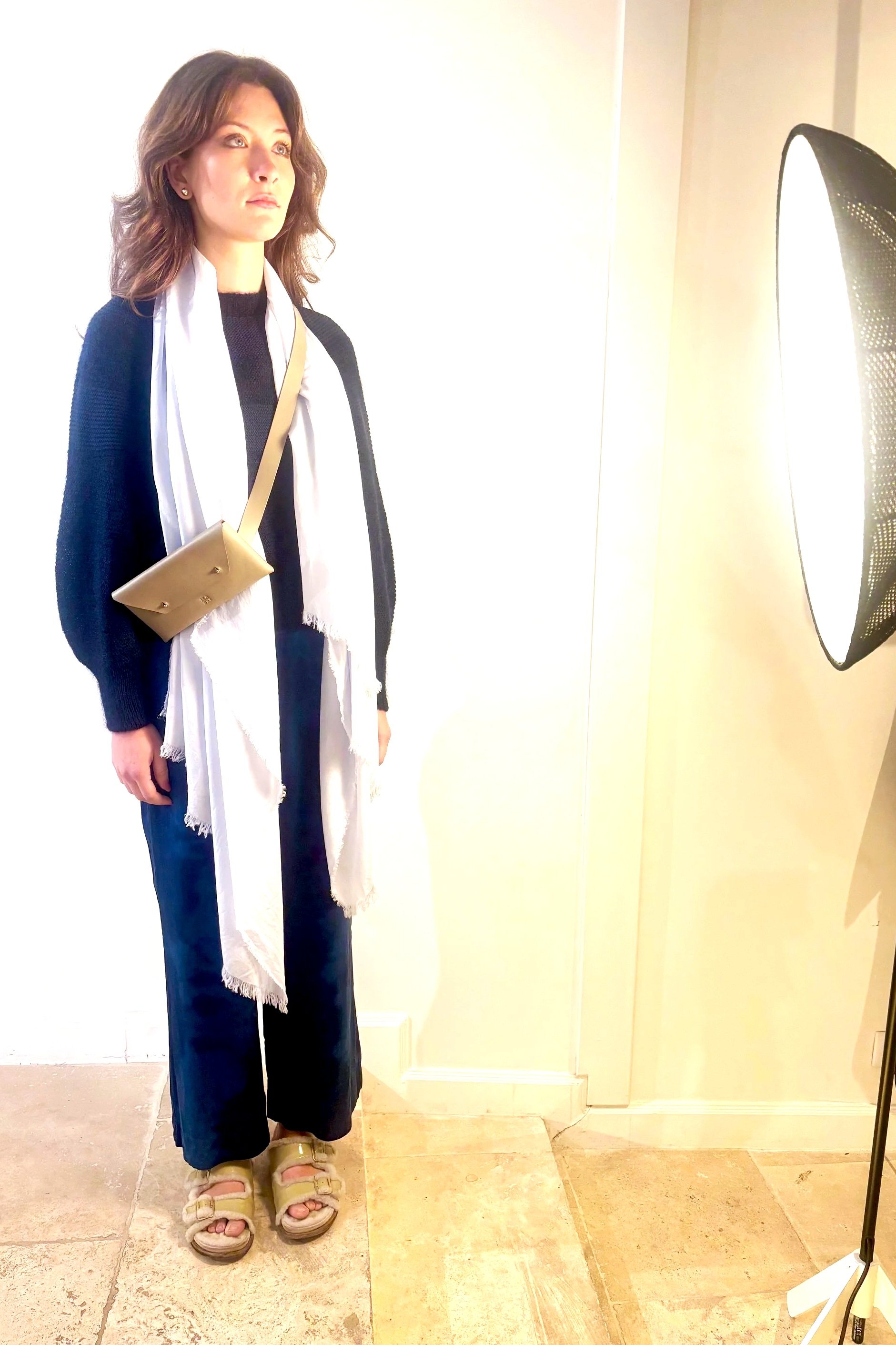 ENRICA TOKYO SILK TYE DYE WIDE PANTS