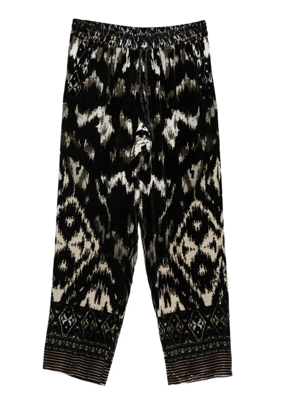 PIERRE-LOUIS MASCIA KANADA SILK VELVET TROUSERS