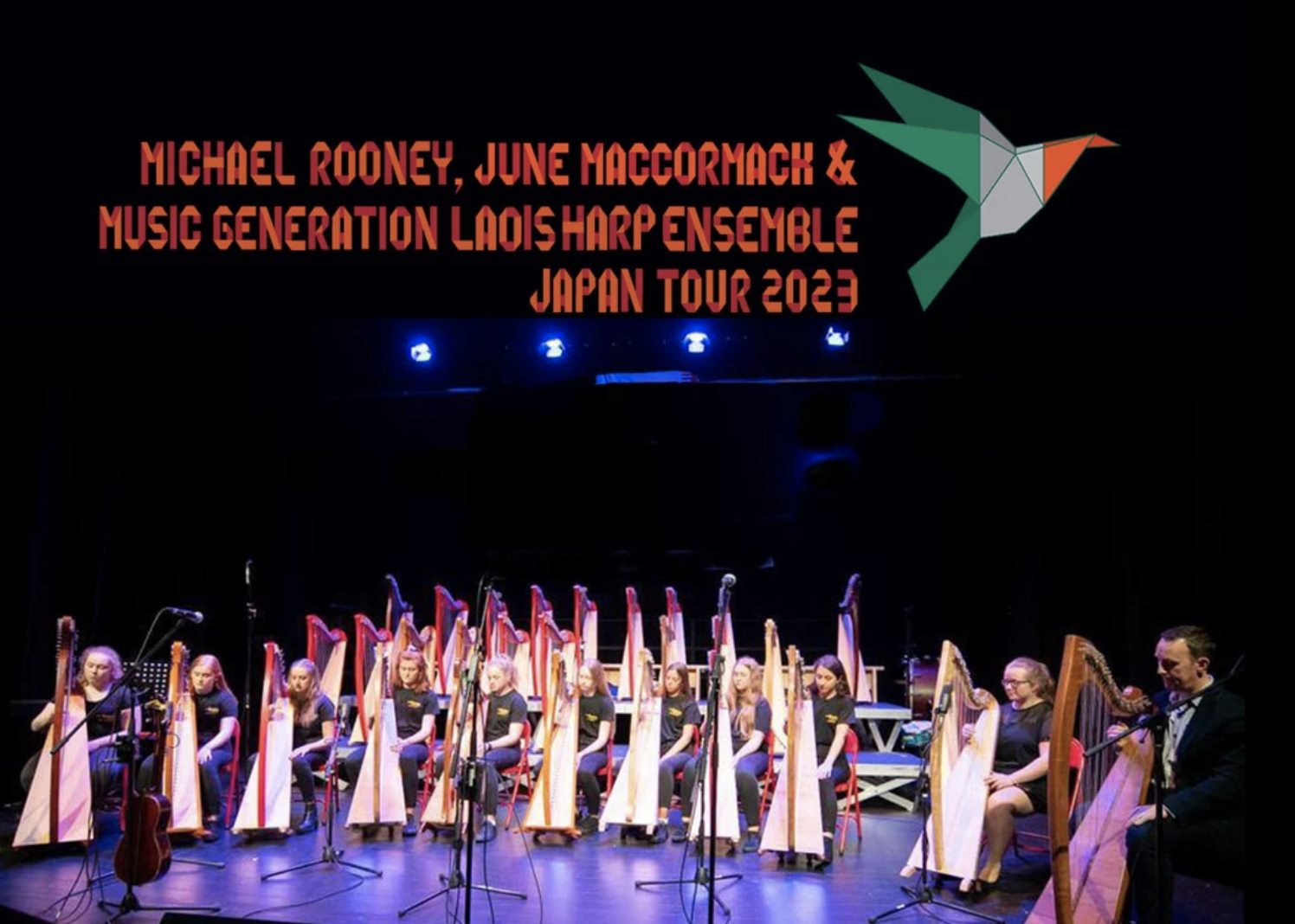 Japan Harp Music Generation Tour- Osaka performance,