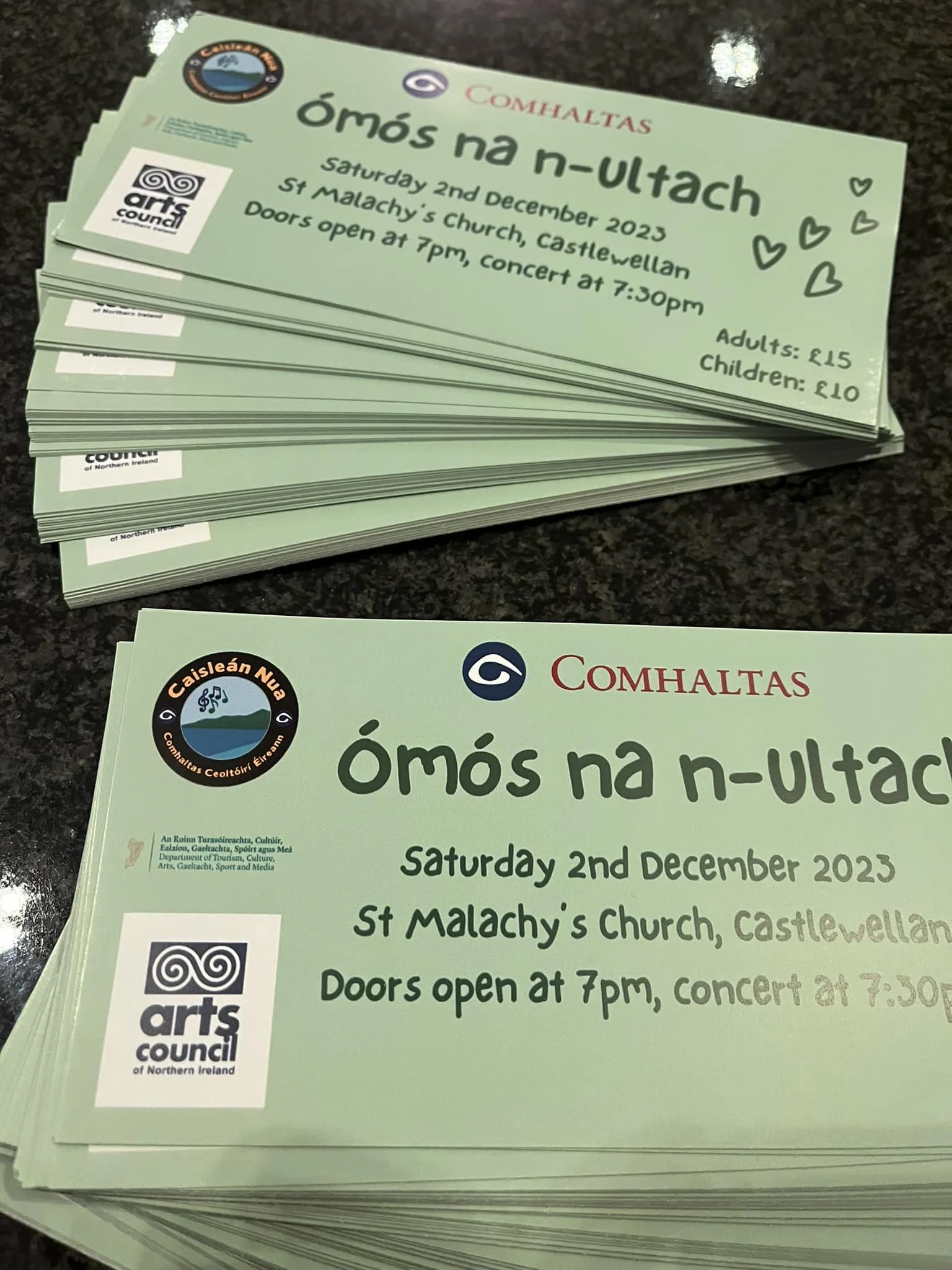Omós na nUltach Suite, Castlewellan
