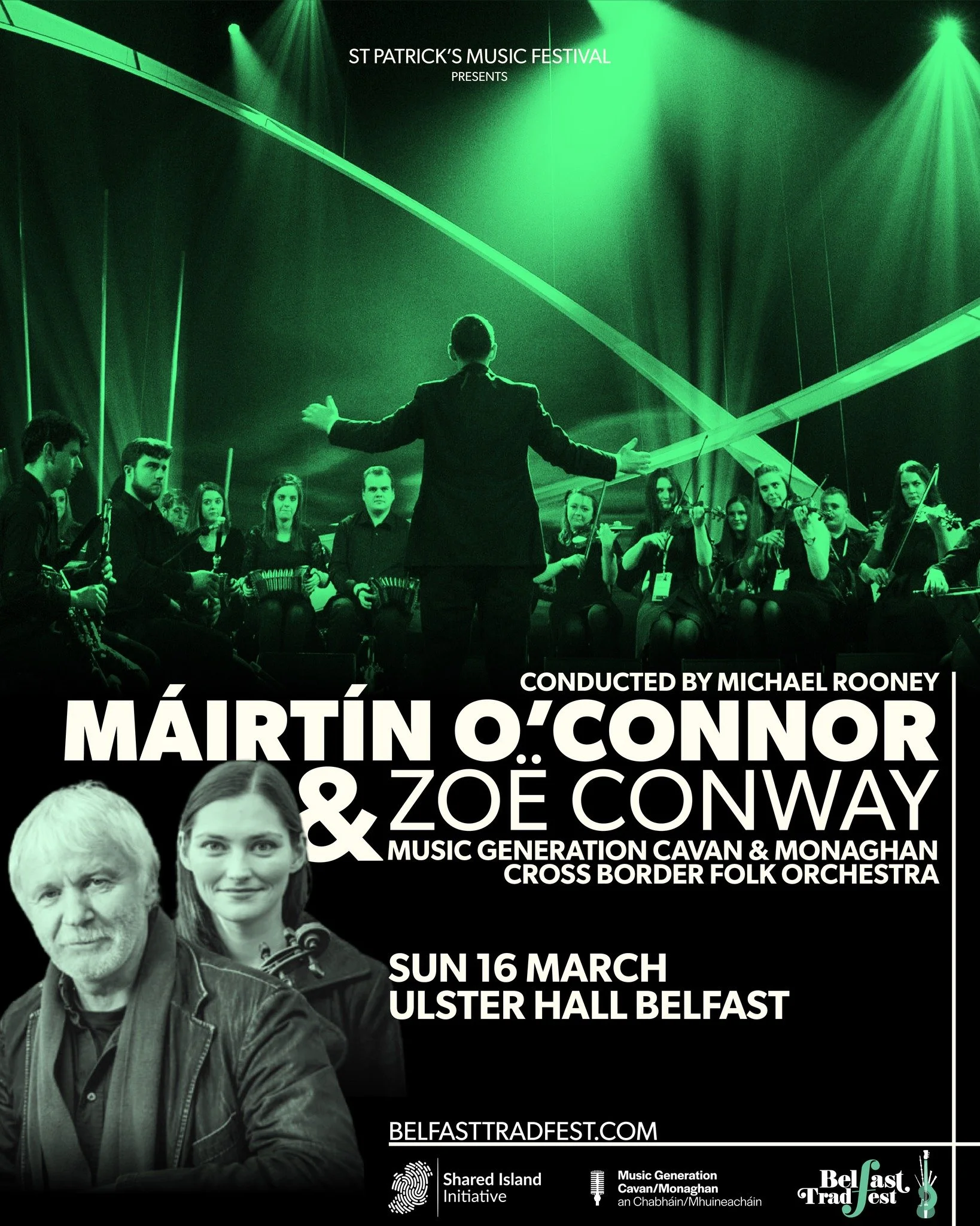 St Patrick's Music Festival with Cross Border Folk Orchestra