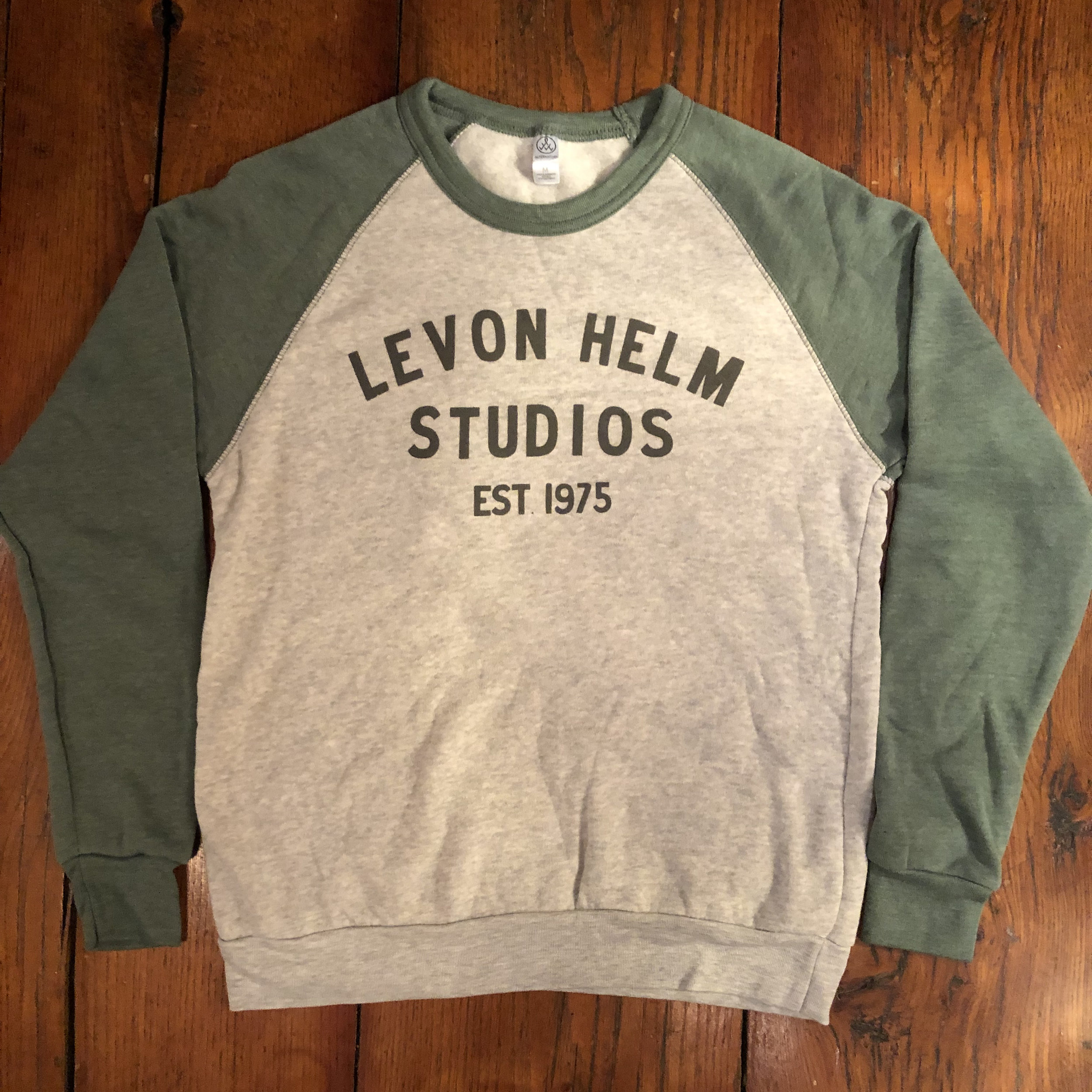 Color-Block Sweatshirt (Pine)