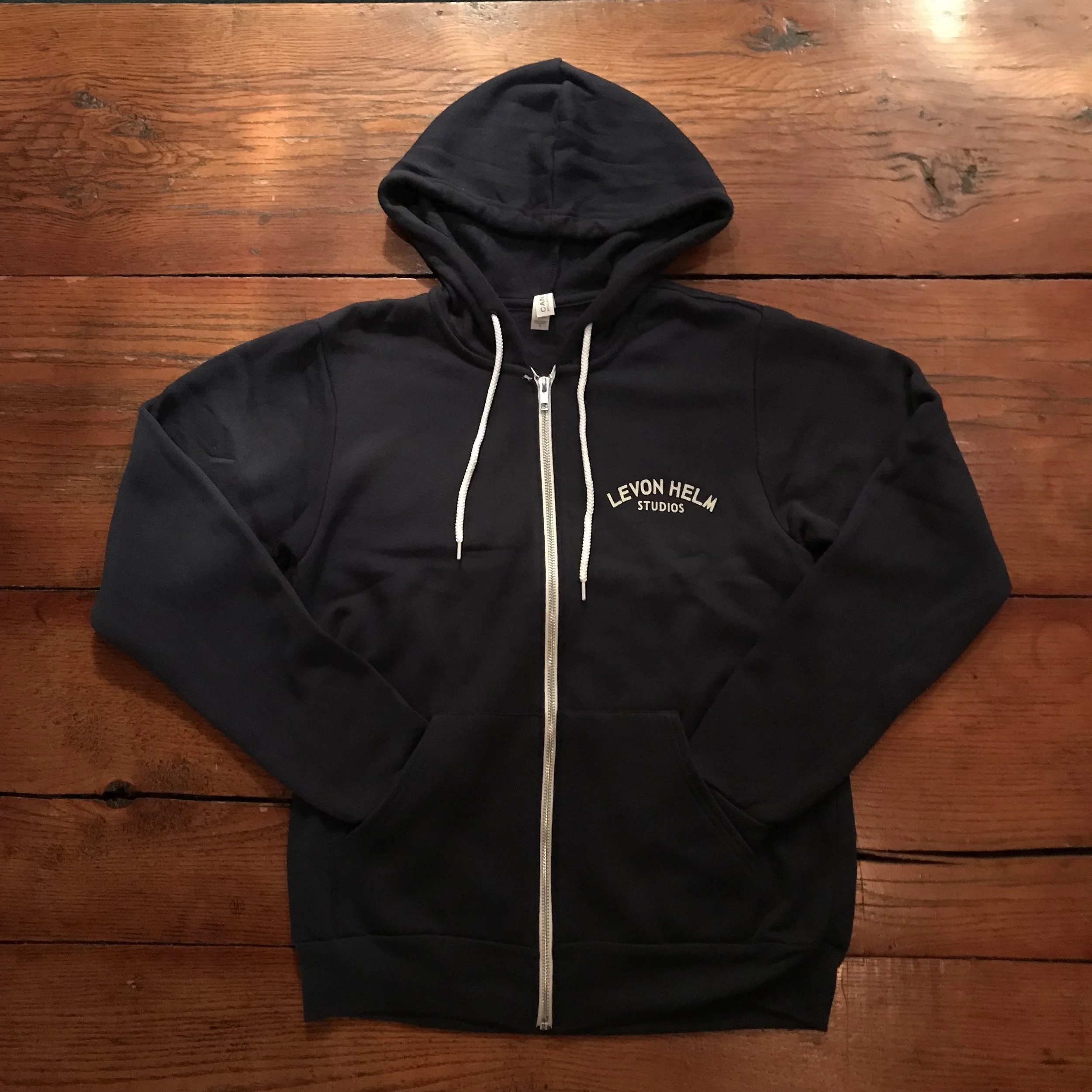 Logo Full-Zip Hoodie (Navy)