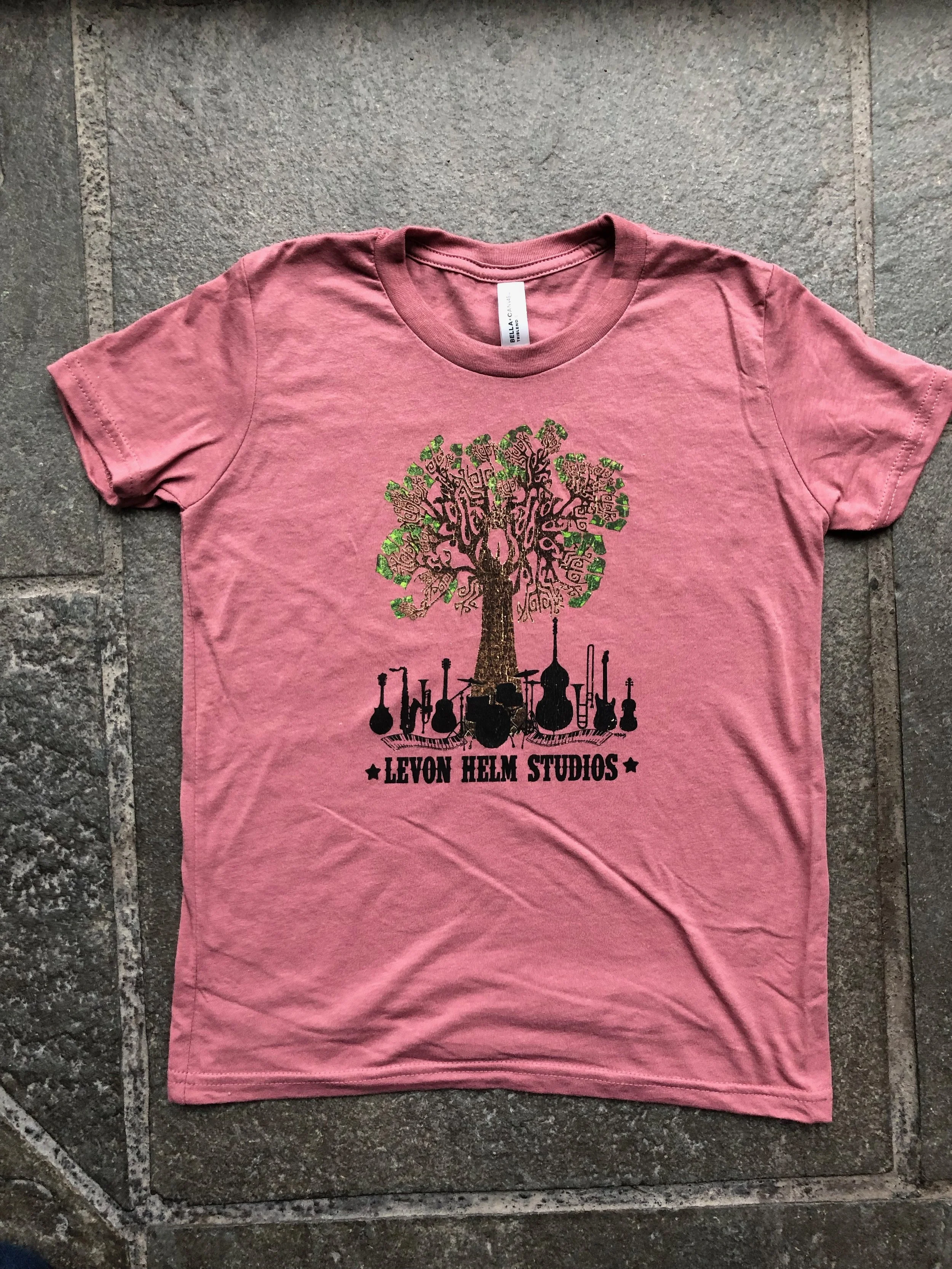 Kid's Tree T-Shirt (Mauve)