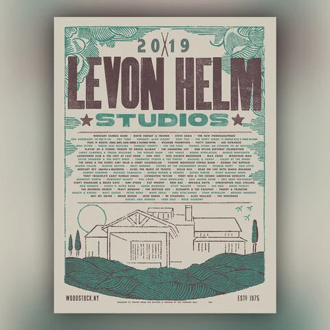 2019 In Review Screen Printed Poster