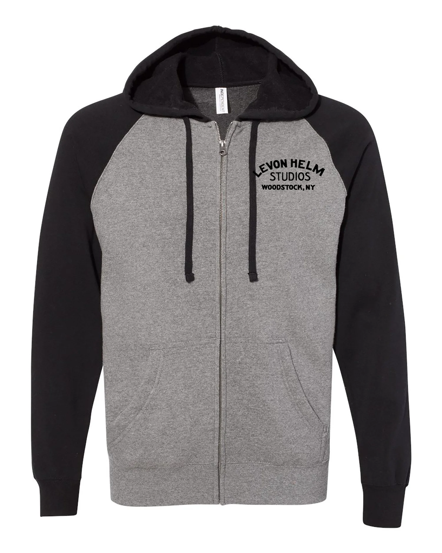 LHS drum gray black hoodie fr.jpg