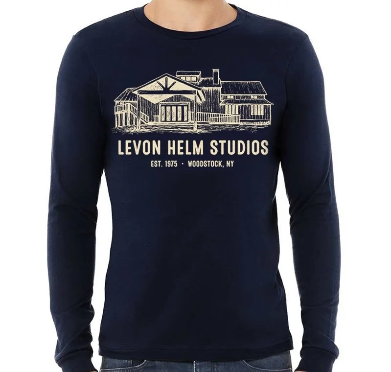 Long Sleeve Navy Barn Shirt