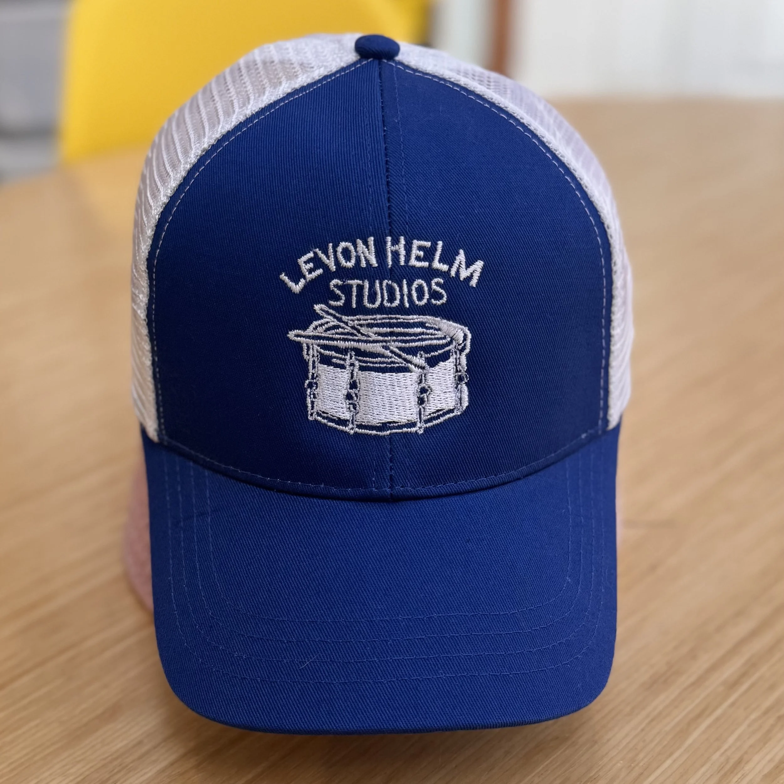 Logo Trucker Hat in Royal Blue