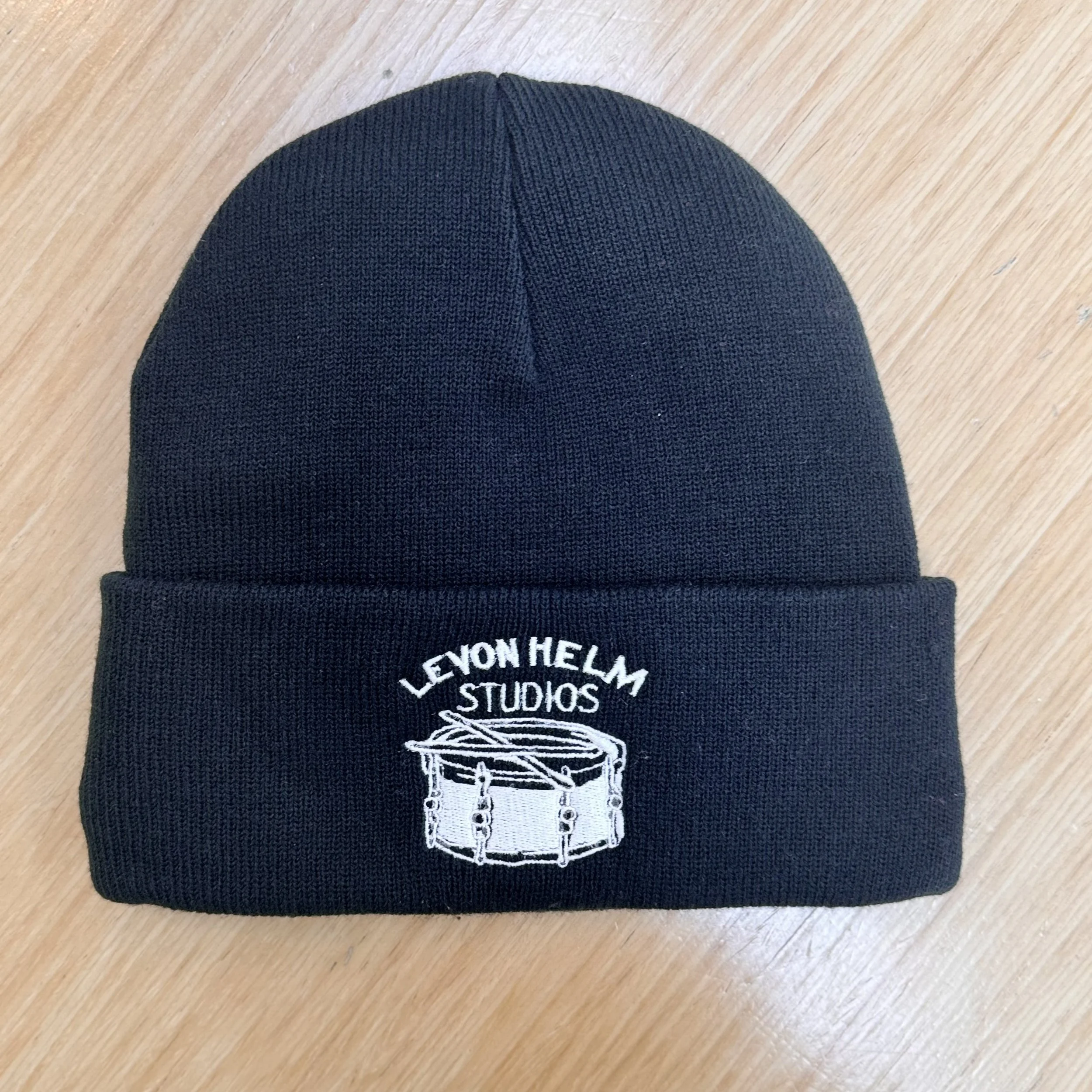 Fleece-lined Beanie in Black