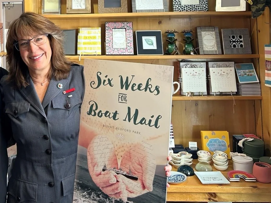 Local Author Bonnie Park Talks Six Weeks for Boat Mail