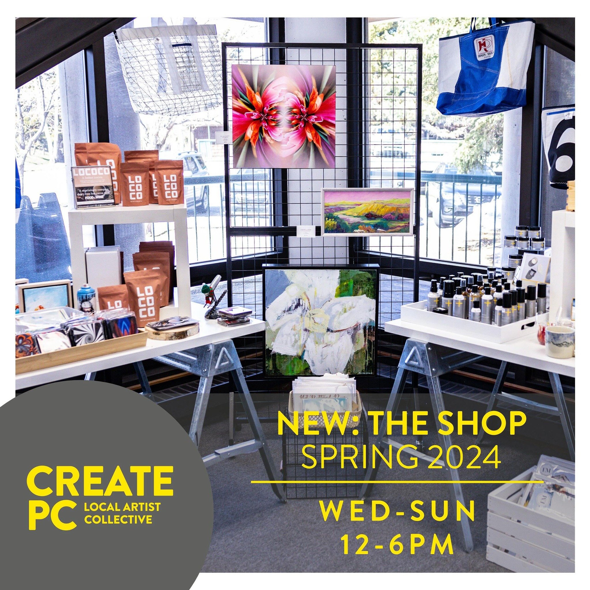 We are on to something so good! 

The Shop at CREATE PC has launched. Find one-of-a-kind jewelry, pottery, paintings, skin care, artisanal goods and more. All items were created right here in Summit County, UT. And, you can find something in every pr