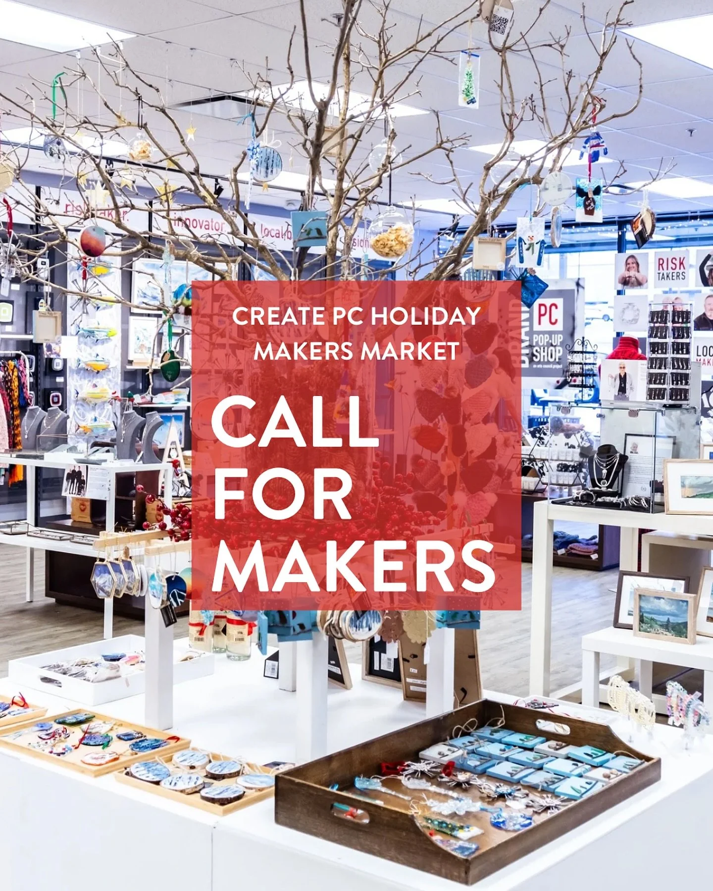 Calling all Summit County makers, artists, and producers! 

We&rsquo;re looking for creative entrepreneurs to be a part of our CREATE PC Holiday Makers Market, running from November 22nd through mid-January. 

This is your chance to showcase your wor