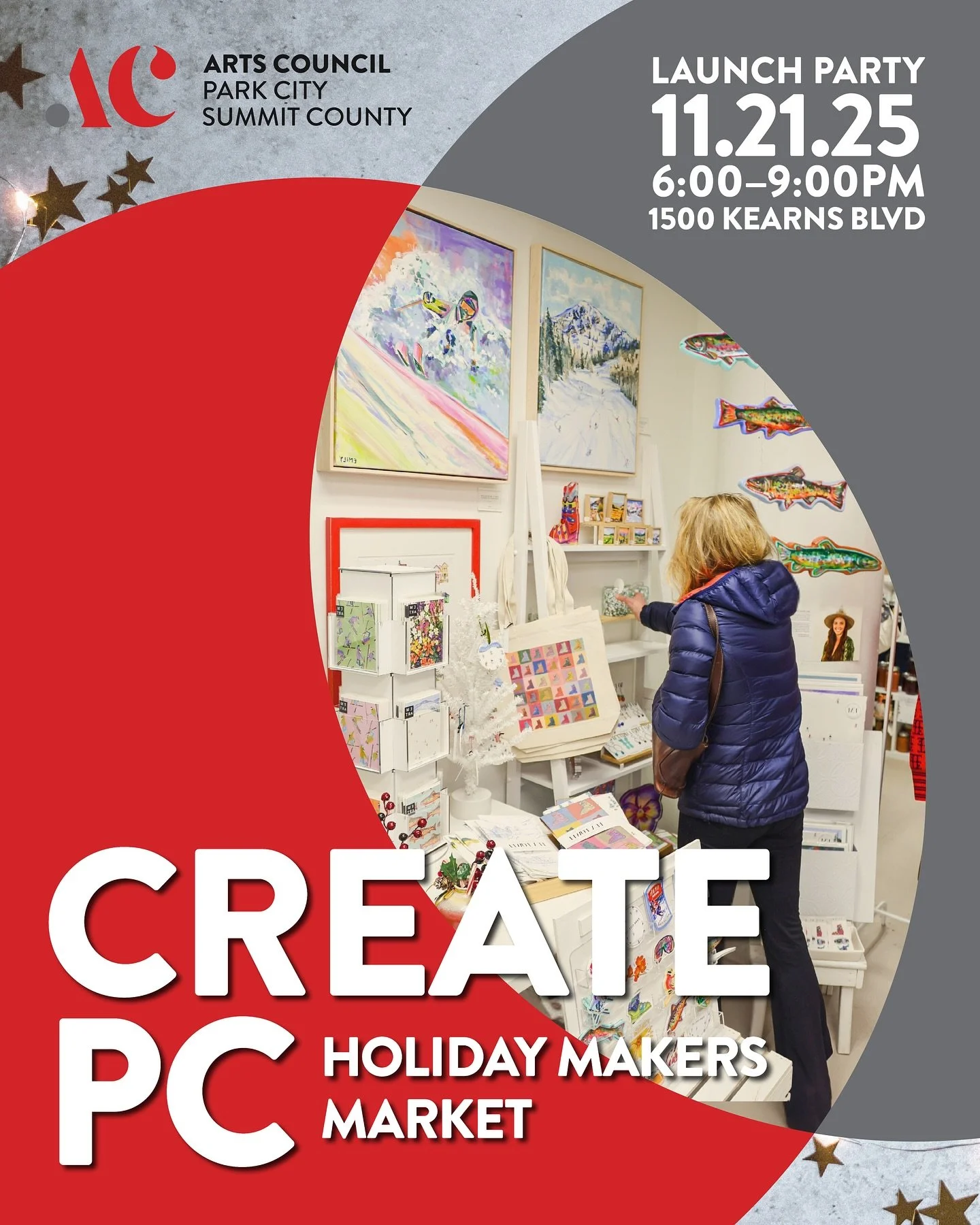 ✨🎁 The CREATE PC Holiday Makers Market is back and we&rsquo;re starting the season with a night dedicated to local creativity.

Discover jewelry, art, pottery, woodwork, small batch goods, and plenty of handmade finds from makers in our community.

