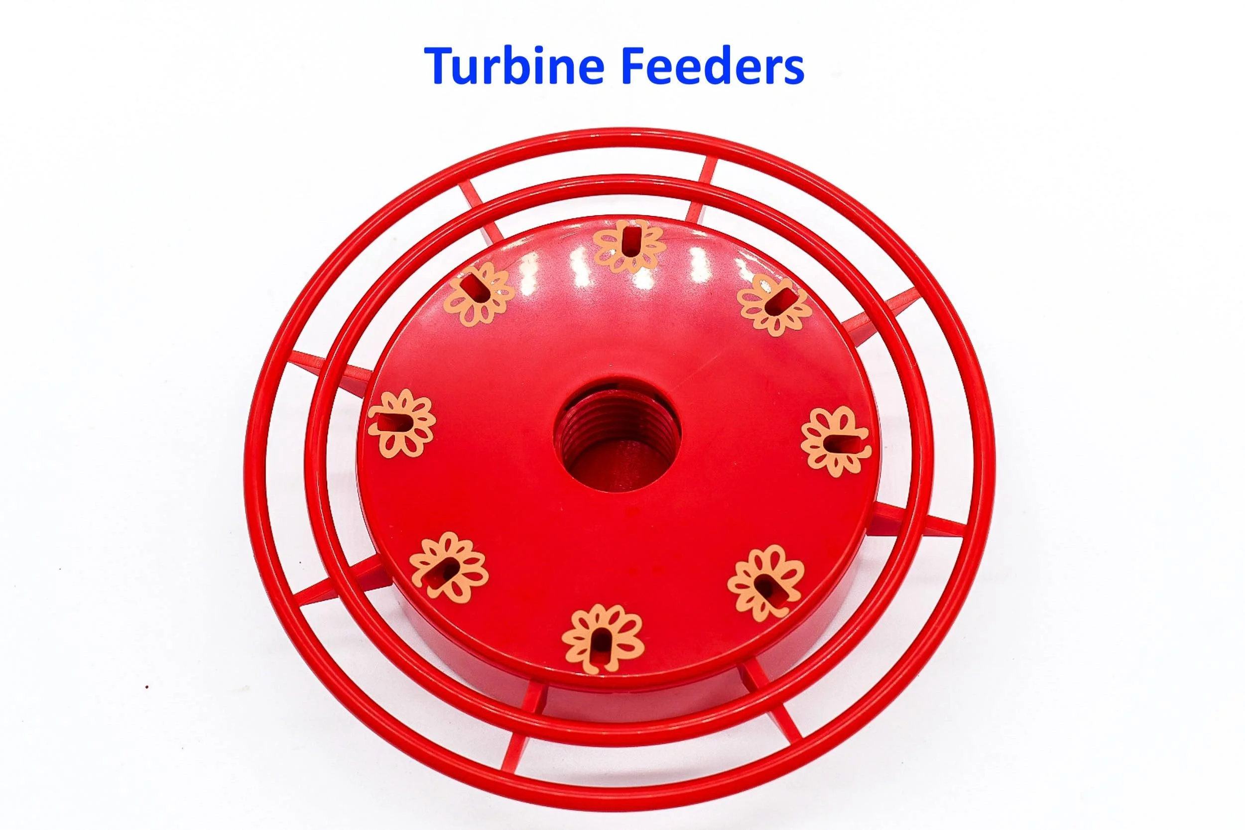 looking down on turbine industries feeder base