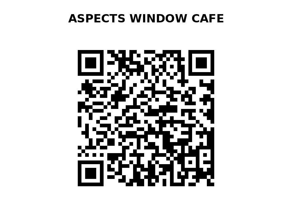 QR code linking to the BirdFeedersRus Aspects #155 Window Cafe bird feeder assembly and window installation video on YouTube.