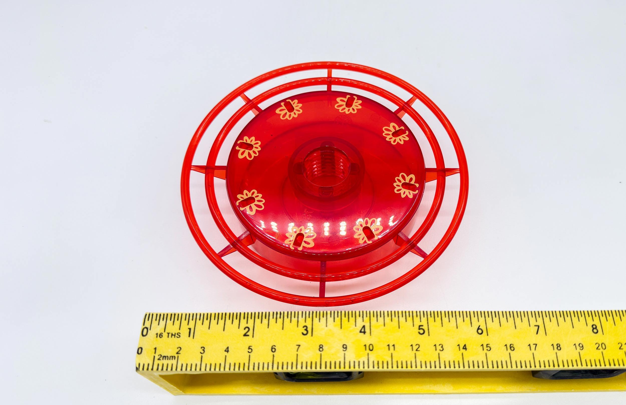 translucent turbine feeder base with ruler