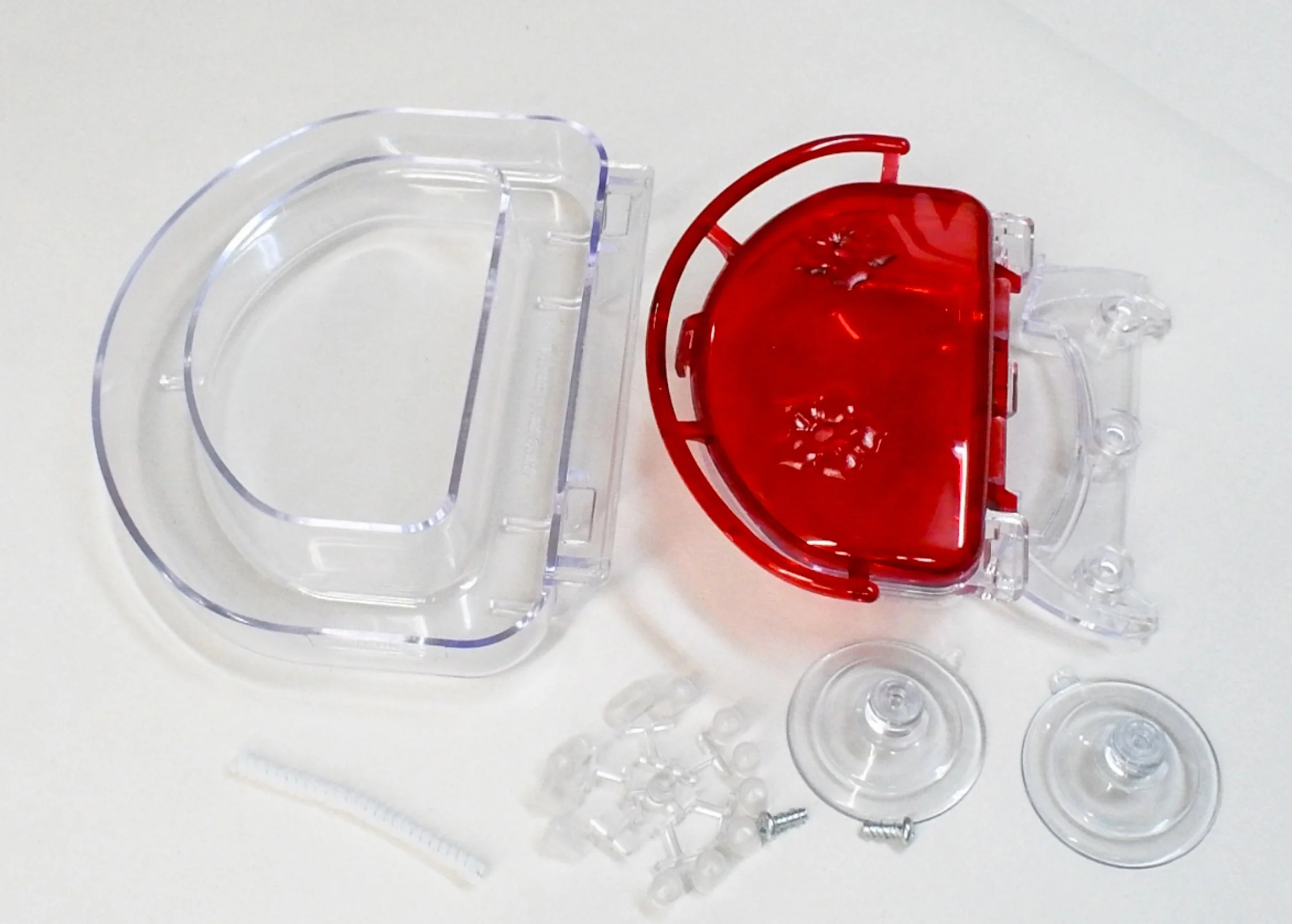 Aspects Gem Anti-Insect Kit parts including wrap-around ant moat suction cups and Nectar Guard Tips