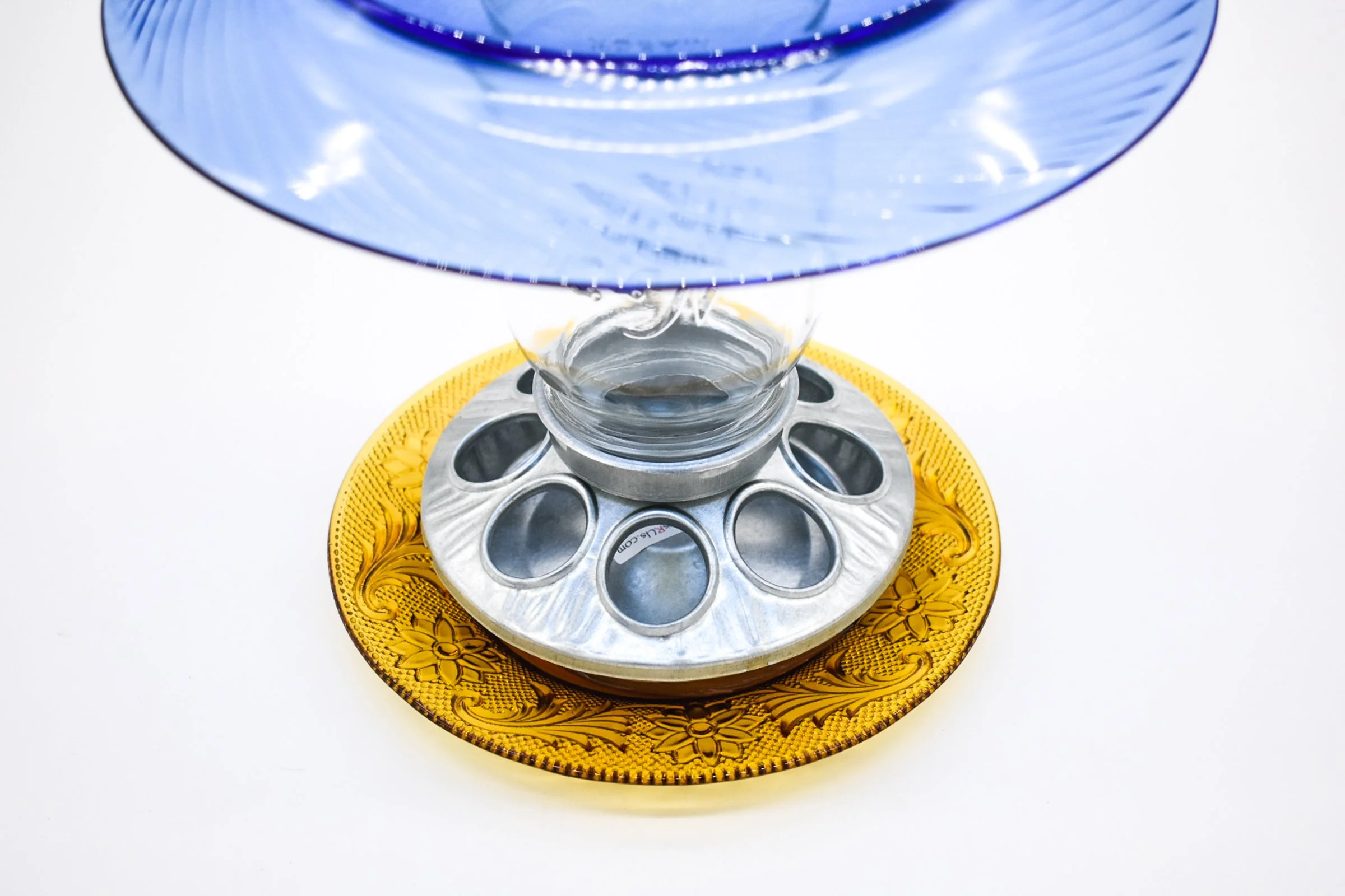 Amber Glass Feeder
