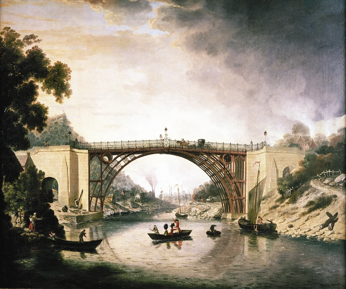 The first iron bridge. Might not look like much. But it's pretty important.