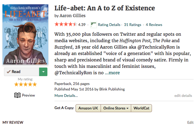 Lifeabet - Goodreads