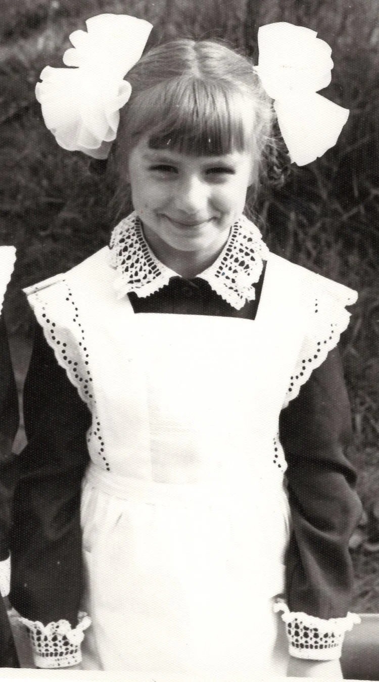  You were born in the Soviet Union in a remote northern city. Because you were always prone to colds, mother and grandmother swaddled you in hand-knitted warm blankets and later added extra layers of knitted vests and underpants under your clothes so