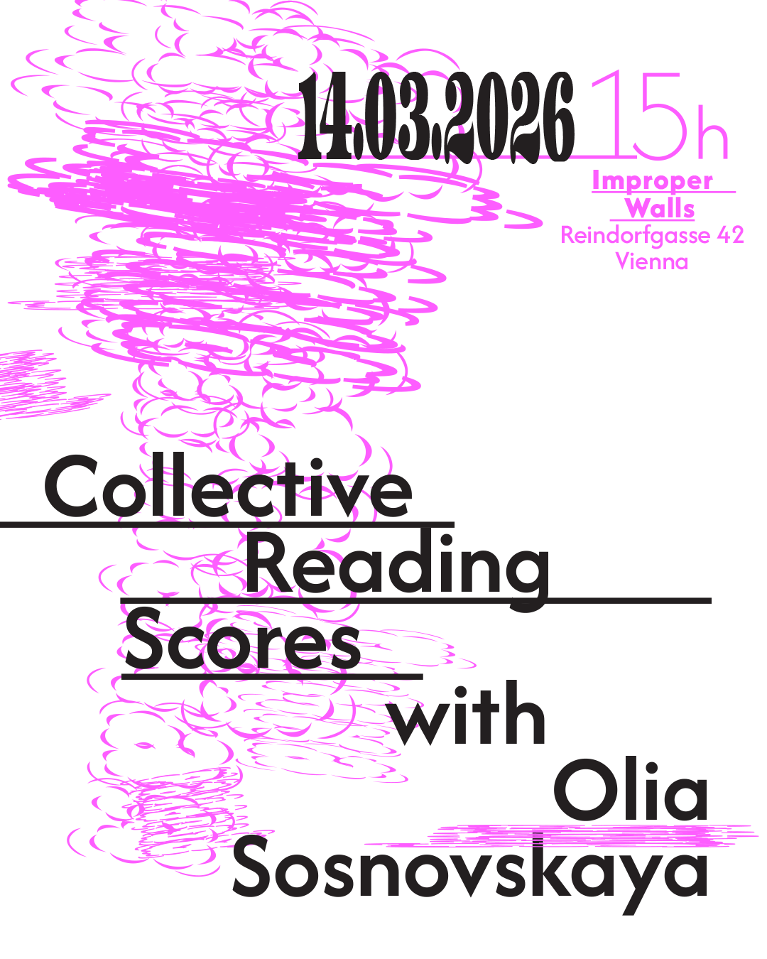 Collective Reading Scores with Olia Sosnovskaya 