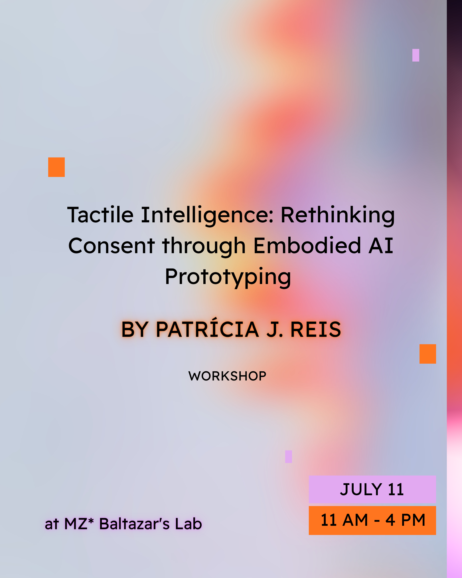 Rethinking Consent through Embodied AI Prototyping with Patrícia J. Reis