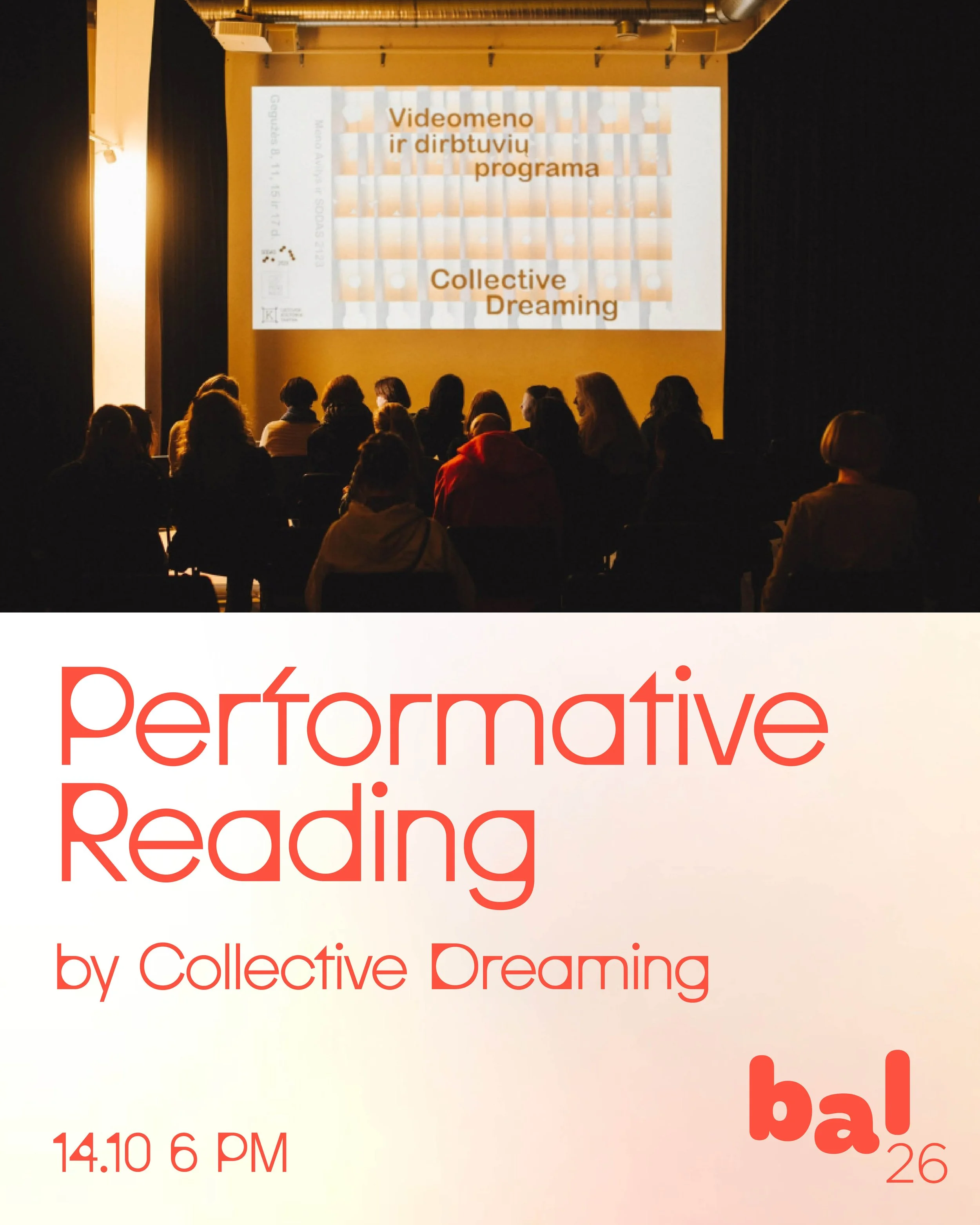 Performative reading by Collective Dreaming