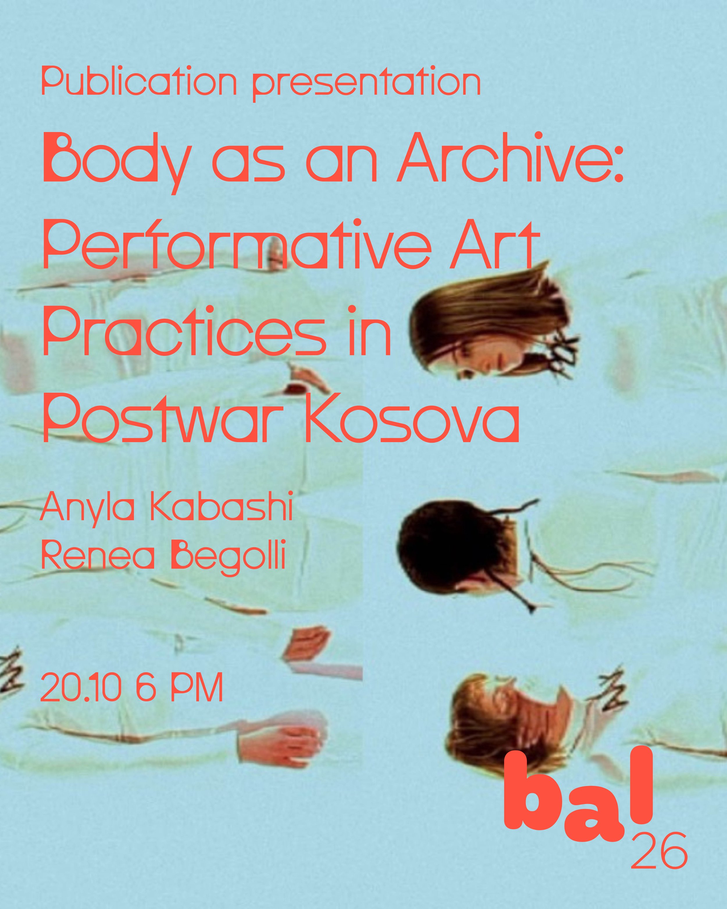 Publication presentation by Anyla Kabashi and Renea Begolli
