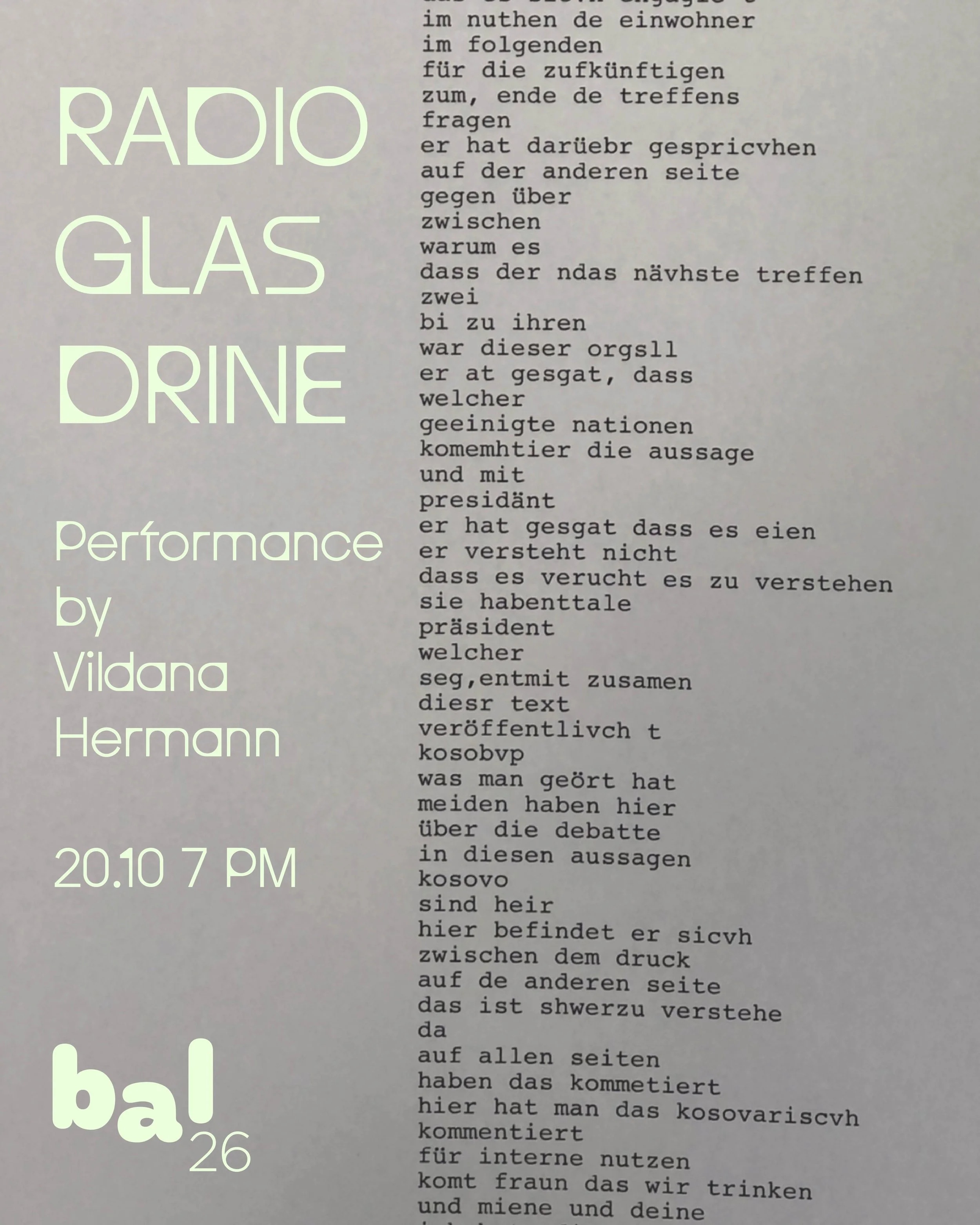 Radio Glas Drine by Vildana Hermann