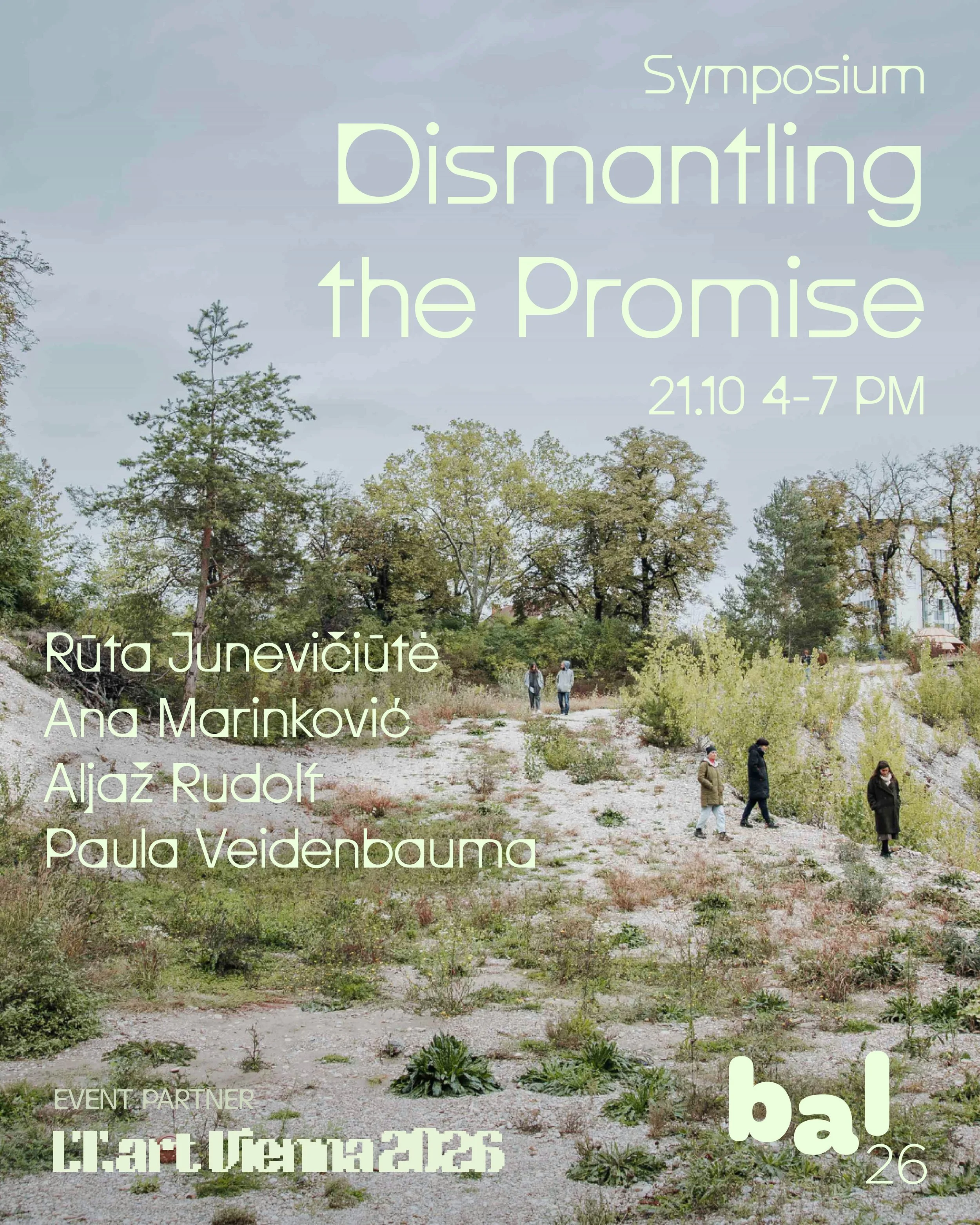 Symposium with Rūta Junevičiūtė, Ana Marinković, Aljaž Rudolf, Paula Veidenbauma