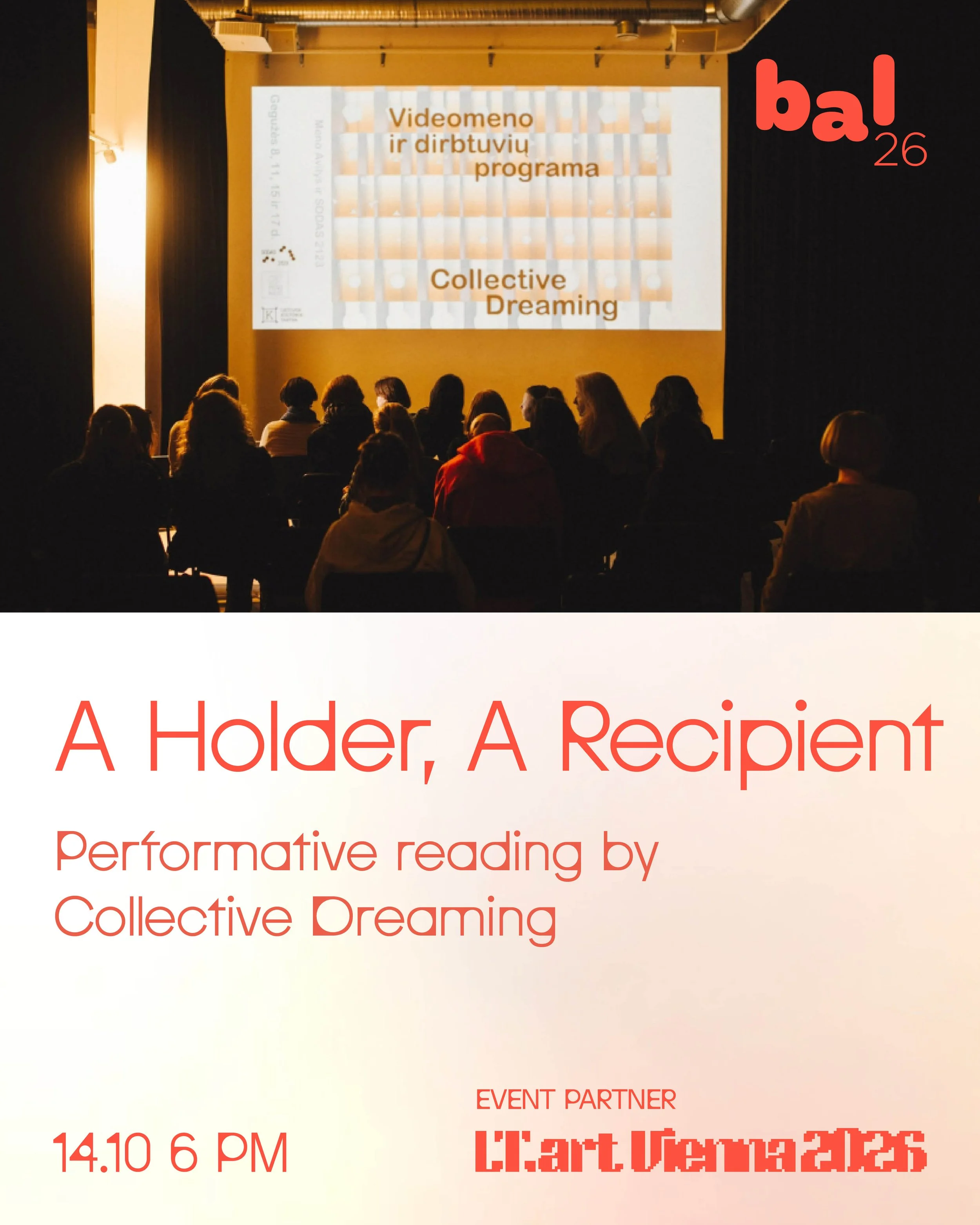 Performative reading by Collective Dreaming