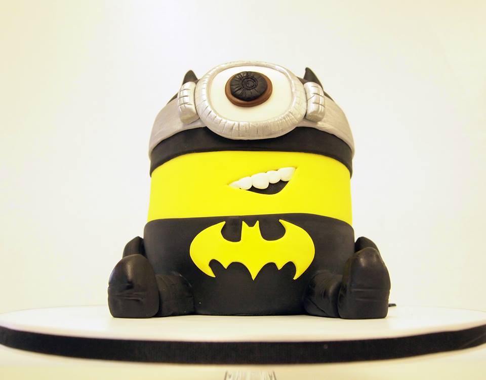 Batman Minion Grooms Cake