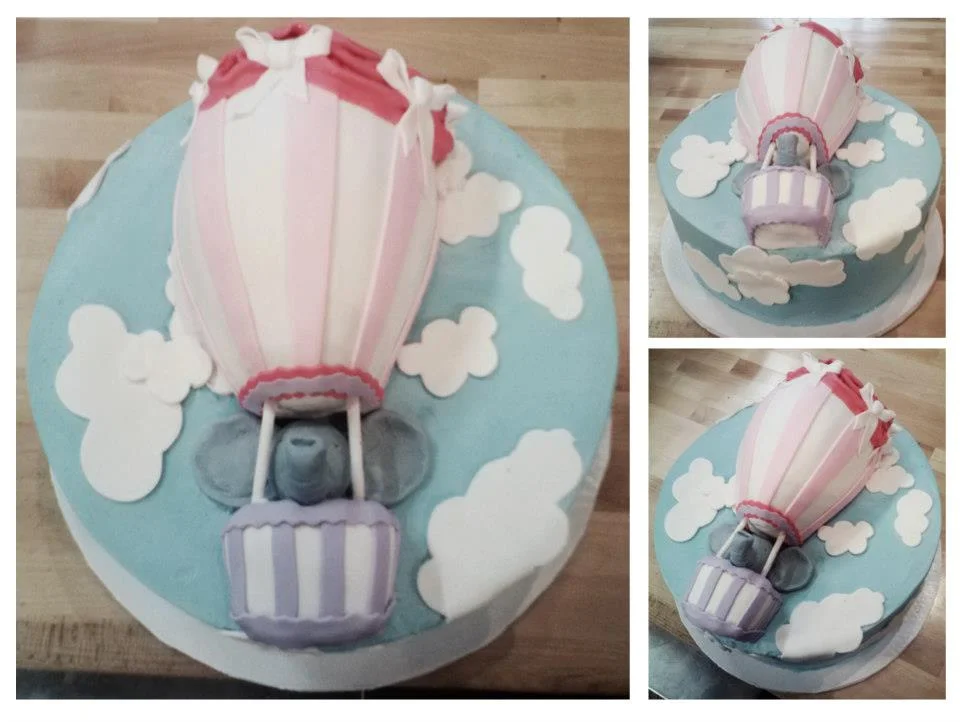 Baby Shower Elephant Cake