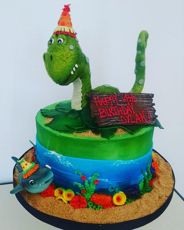 Dino Shark Cake