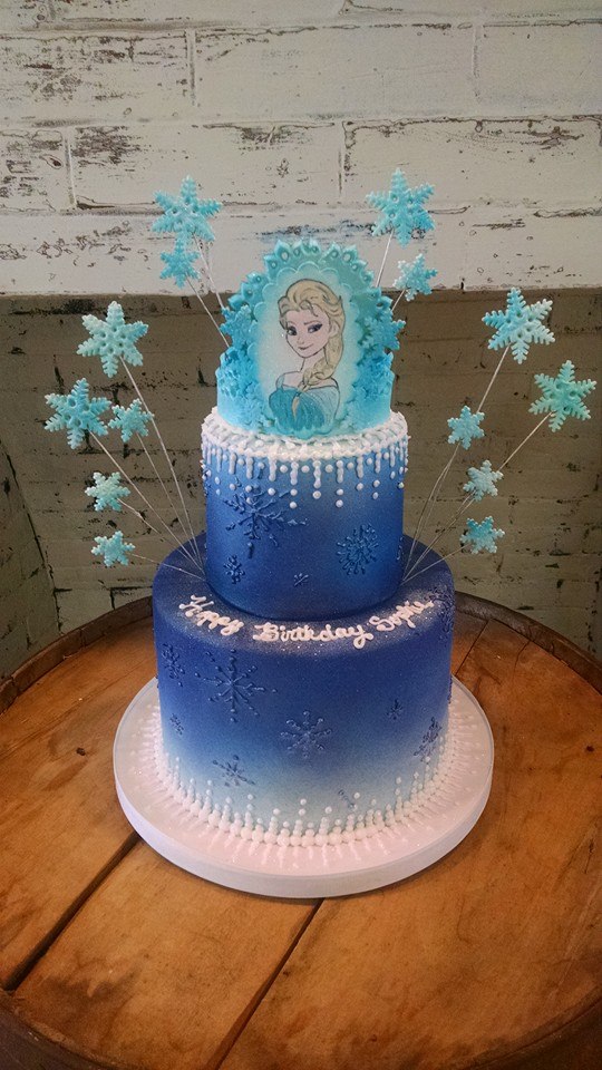 Frozen Themed Cake