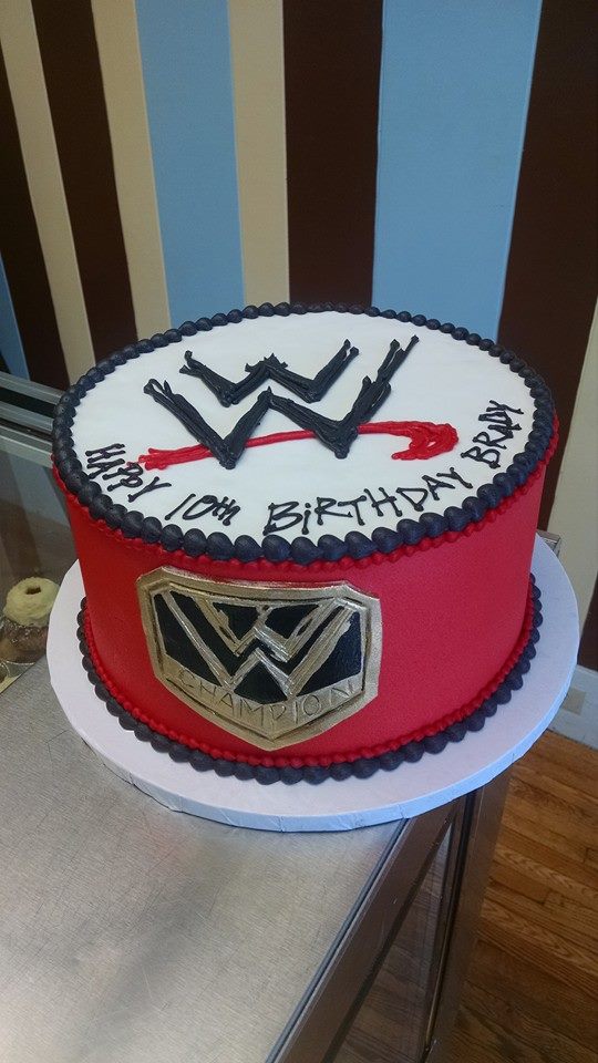 Wrestling Cake