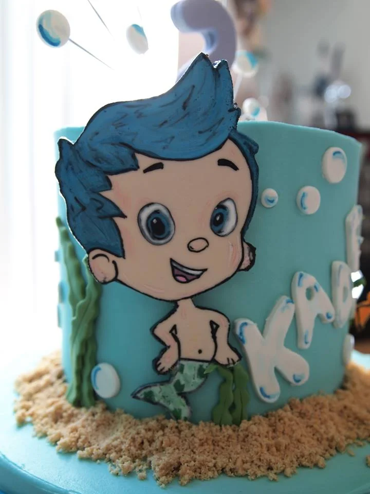 Bubble Guppies Cake