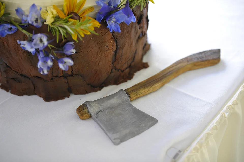 Sugar Bark and Handmade Ax