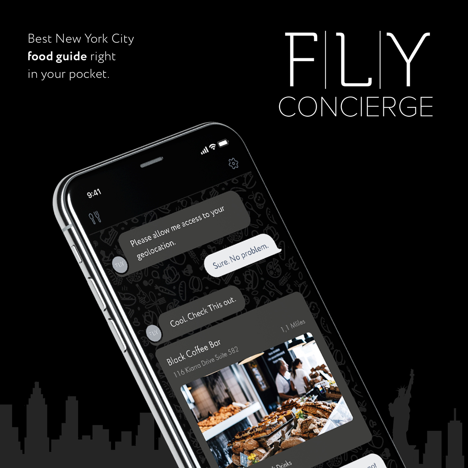 FLY Concierge (food guide)