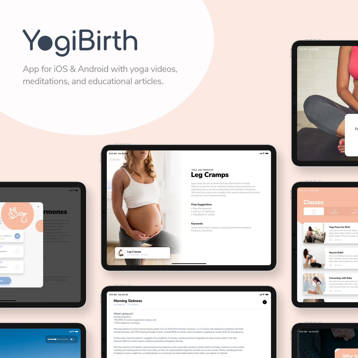 YogiBirth (online pregnancy yoga studio)