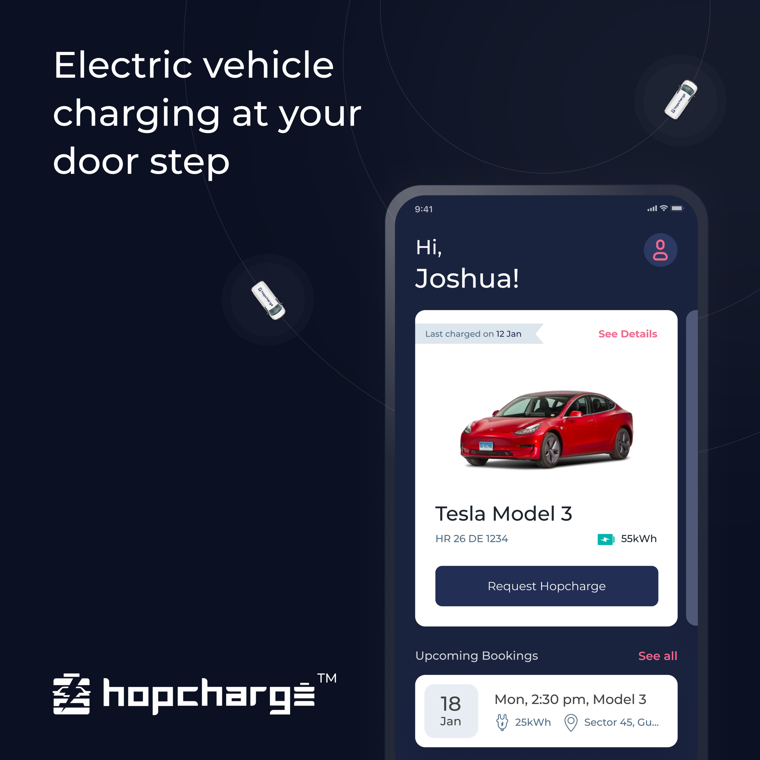 Hopcharge (EV charging on-demand)