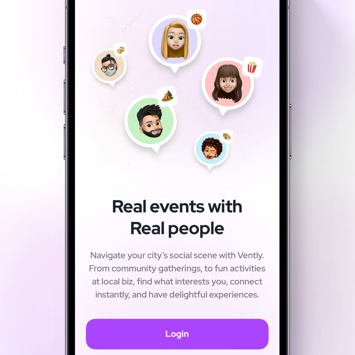 Vently (social events app)