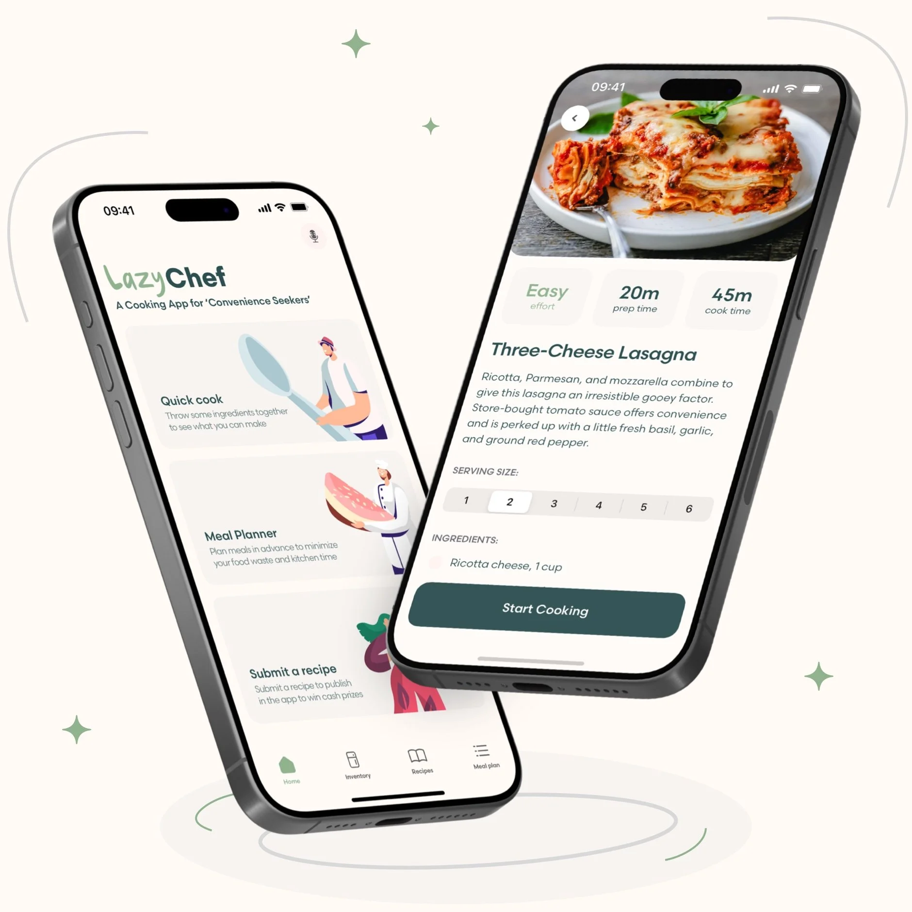 LazyChef (cooking app)