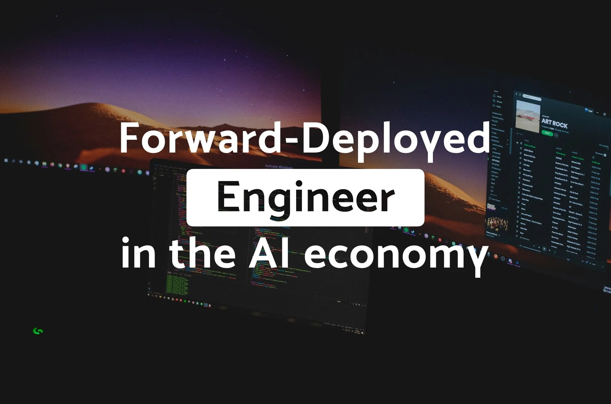Forward-Deployed Engineer: The Hottest Job Title in AI Right Now