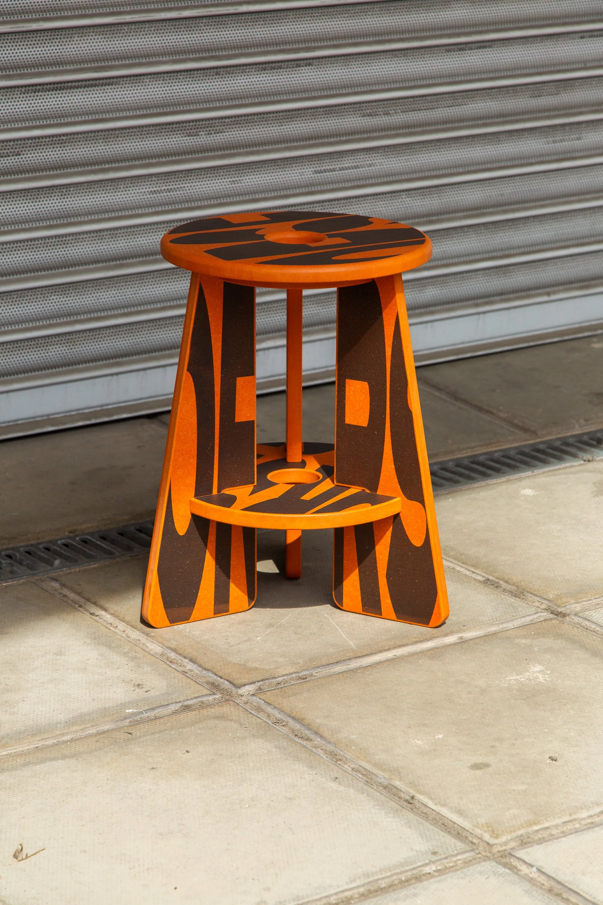 VaryLab x ACO. SPECIMEN Stool - Orange 002
