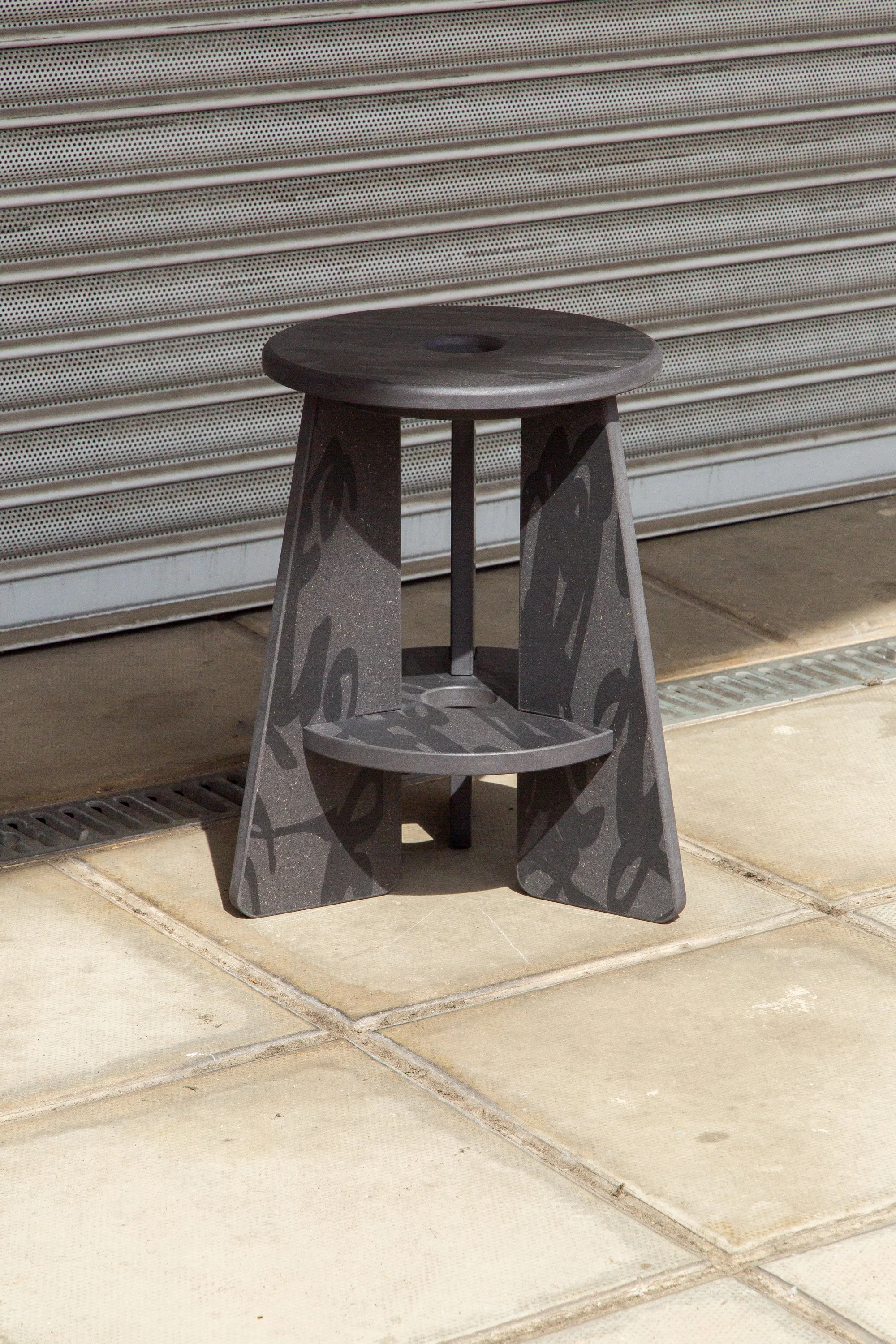 VaryLab x ACO. SPECIMEN Stool - Black