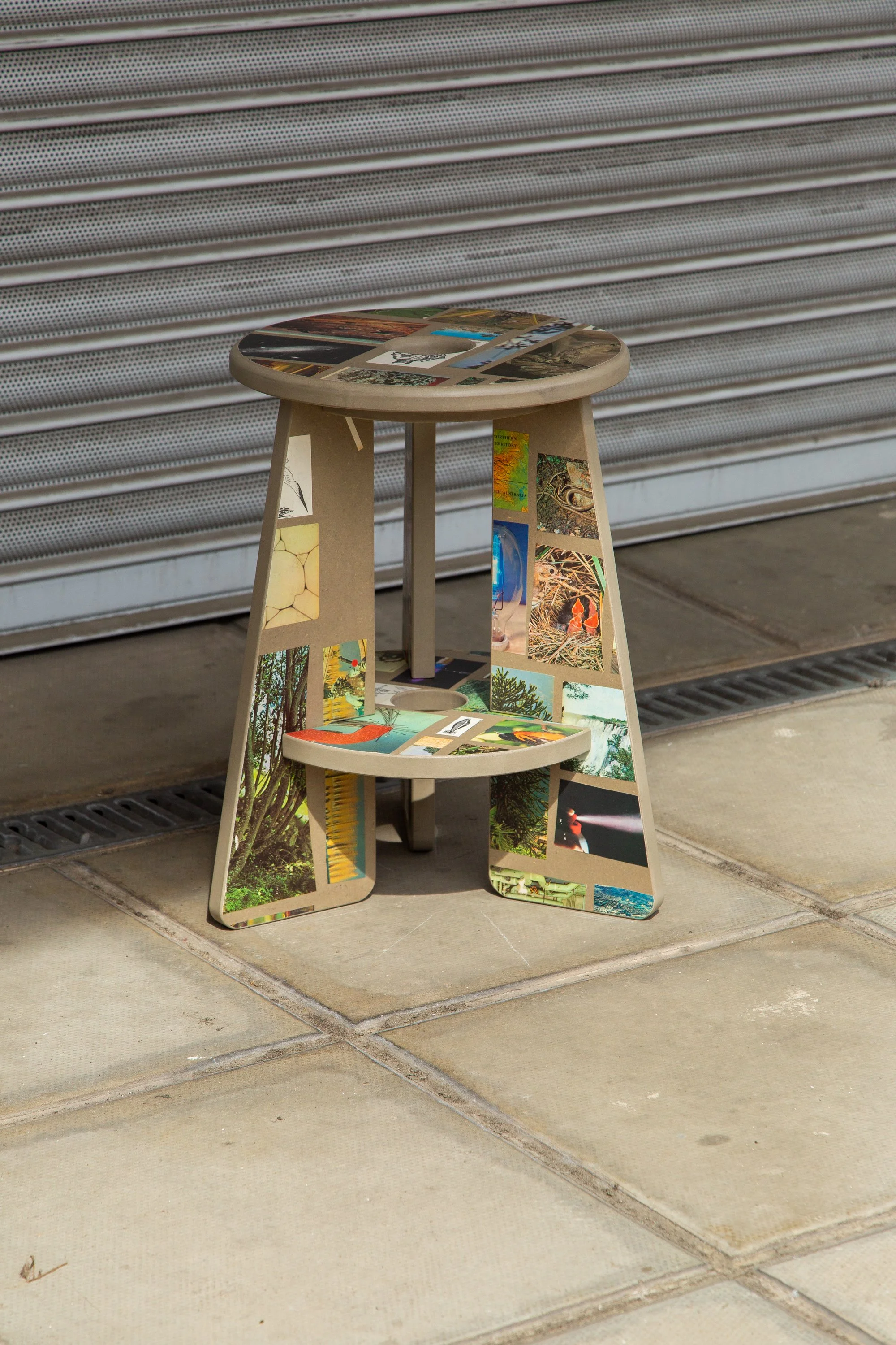 VaryLab x ACO. SPECIMEN Stool - Khaki 002