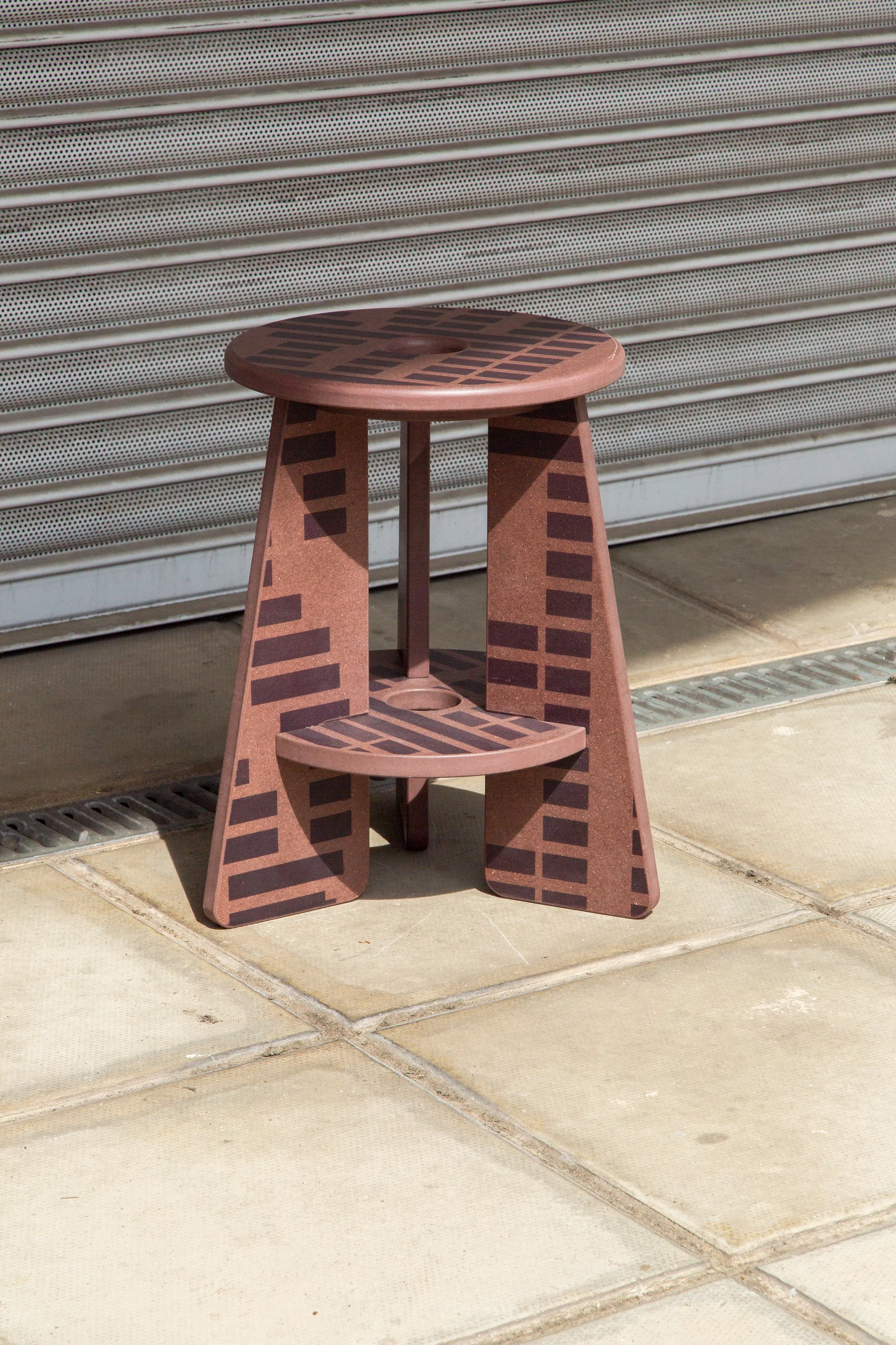 VaryLab x ACO. SPECIMEN Stool - Brown 002